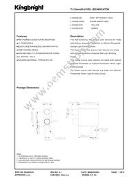 L-934GE/2GD Datasheet Cover