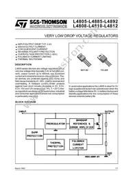 L4892CV Datasheet Cover