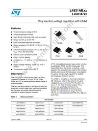 L4931ABDT25TR Datasheet Cover