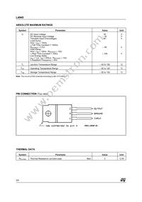 L4945 Datasheet Page 2