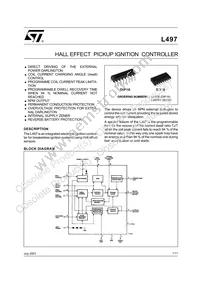 L497D1 Datasheet Cover