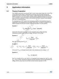 L4984D Datasheet Page 16