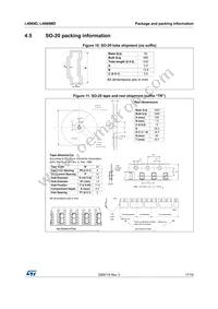 L4989MD Datasheet Page 17