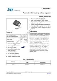 L5300AH7TR Datasheet Cover