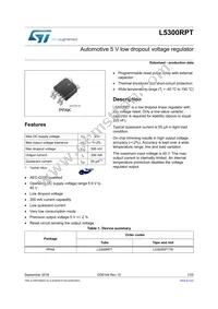 L5300RPTTR Datasheet Cover