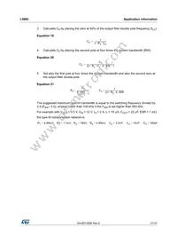 L5985 Datasheet Page 21