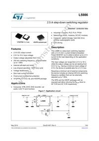 L5986A Datasheet Cover