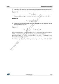 L5986A Datasheet Page 21