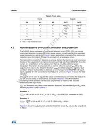 L6206QTR Datasheet Page 11