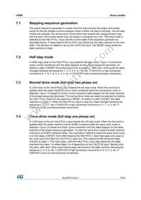 L6208D013TR Datasheet Page 19
