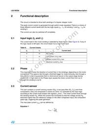 L6219DSA Datasheet Page 7