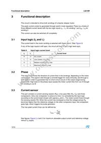 L6219R Datasheet Page 10