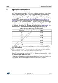 L6230PDTR Datasheet Page 15