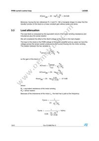 L6258E Datasheet Page 18