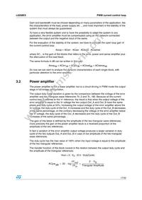 L6258EXTR Datasheet Page 17