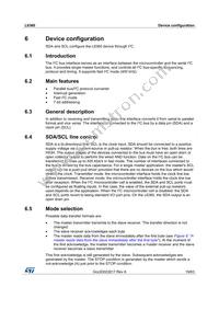 L6360 Datasheet Page 19