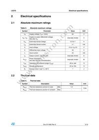 L6370D013TR Datasheet Page 5