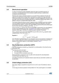 L6370Q Datasheet Page 12