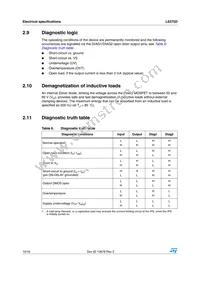 L6375D Datasheet Page 10