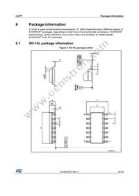 L6377D013TR Datasheet Page 15