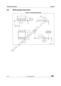 L6387ED013TR Datasheet Page 14