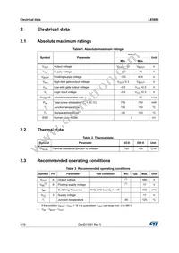 L6388E Datasheet Page 4