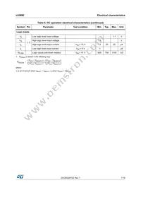L6389ED Datasheet Page 7