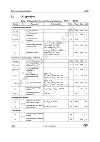 L6392DTR Datasheet Page 10