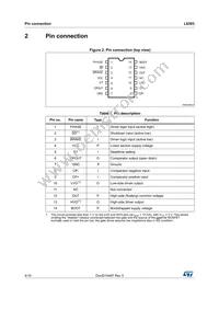 L6393DTR Datasheet Page 4