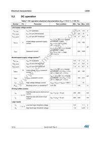 L6393DTR Datasheet Page 10