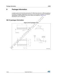 L6393DTR Datasheet Page 16