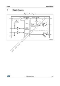 L6398DTR Datasheet Page 3