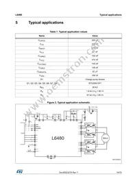 L6480H Datasheet Page 19