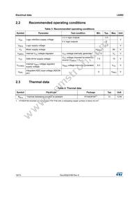 L6482HTR Datasheet Page 10