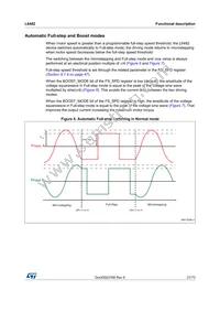 L6482HTR Datasheet Page 21