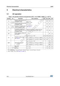 L6491DTR Datasheet Page 8