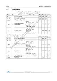 L6491DTR Datasheet Page 11