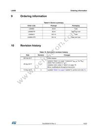 L6498L Datasheet Page 19