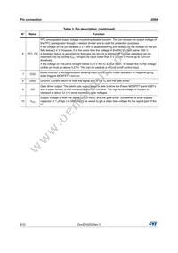 L6564DTR Datasheet Page 8