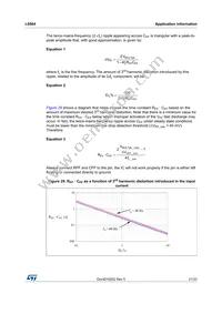 L6564DTR Datasheet Page 21