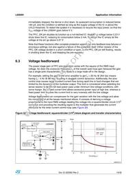 L6564HTR Datasheet Page 19