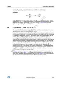 L6599AFDTR Datasheet Page 19