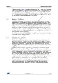 L6599AFDTR Datasheet Page 23