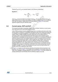 L6599ATD Datasheet Page 19