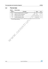 L6726ATR Datasheet Page 6