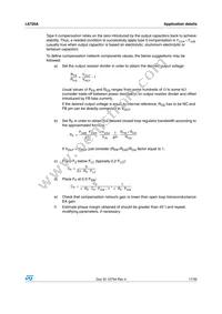 L6726ATR Datasheet Page 17