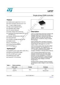 L6727 Datasheet Cover