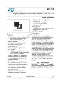 L6751C Datasheet Cover