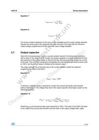 L6911E Datasheet Page 17