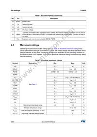 L6985FTR Datasheet Page 6